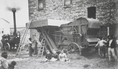 Damptærskemaskine, Mons, 1883 af Belgian Photographer