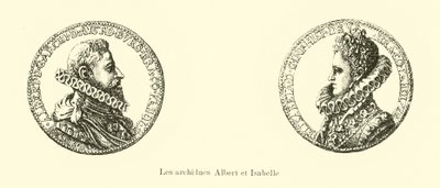 Albert VII, ærkehertug af Østrig og Isabella af Spanien, guvernører i de spanske Nederlande af Belgian School