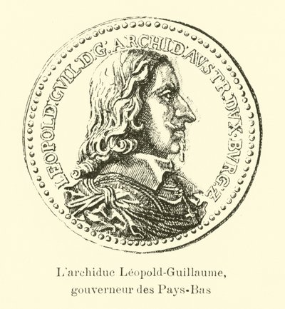 Ærkehertug Leopold Wilhelm af Østrig, guvernør i Holland af Belgian School