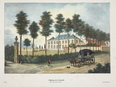 Corioule Castle, ca. 1895 (fotokrom) af Belgian School