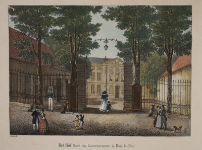 Het Hof, Regeringsbygningen i 