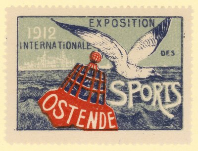 International Sports Exhibition, Oostende, Belgien, 1912 af Belgian School