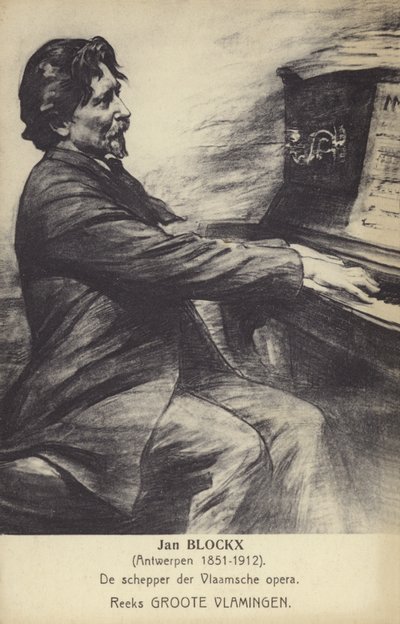 Jan Blockx, belgisk komponist, pianist og lærer (1851-1912) af Belgian School