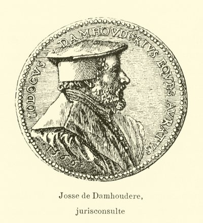 Joos de Damhouder, flamsk advokat af Belgian School