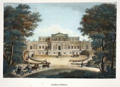 Pavillon dHarlem, ca. 1895 (fotokrom) af Belgian School