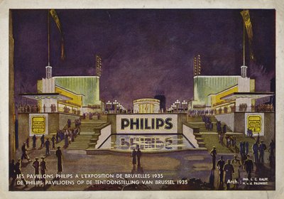 Philips Pavilions, Bruxelles International Exposition, 1935 af Belgian School