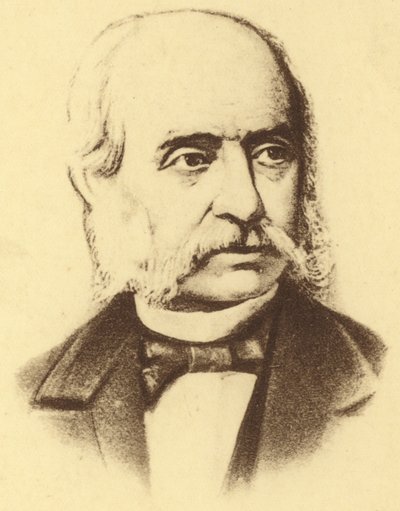Portræt af Henri Vieuxtemps af Belgian School