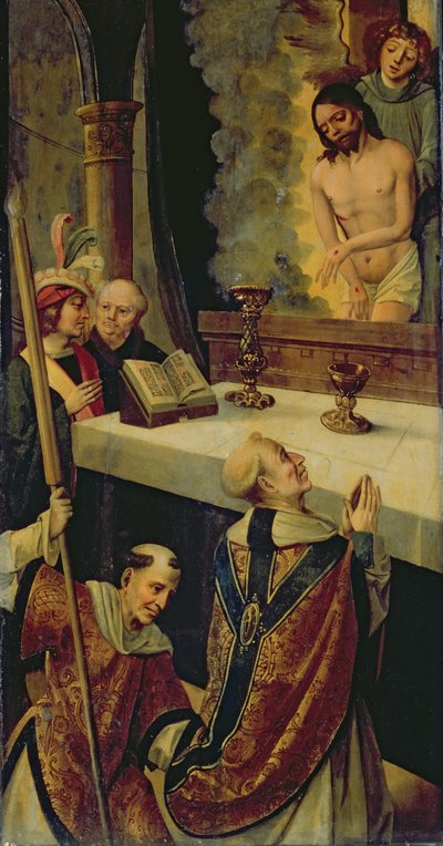 Sankt Gregors messe (se også 279066) af Belgian School