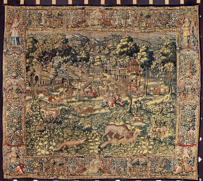 Bruxelles producenters jagttapet. 1500-tallets gener, Musei di Strada Nuova af Belgian School