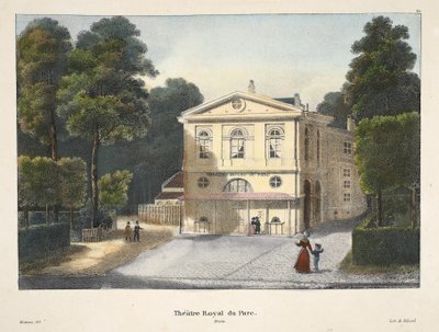 Royal Park Theatre, ca. 1895 (fotokrom) af Belgian School