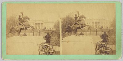 Den kolossale bronzestatue af general Andrew Jackson af Bell and Brother