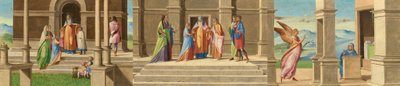 Jomfruens præsentation og ægteskab og bebudelsen af Benedetto Diana