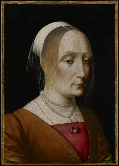 Portræt af en ung kvinde af Benedetto Ghirlandaio