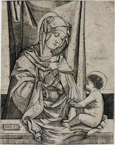 Jomfruen og Barnet af Benedetto Montagna