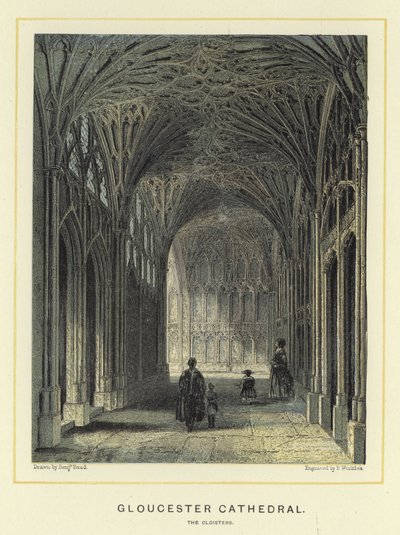 Gloucester Cathedral, klostrene af Benjamin Baud