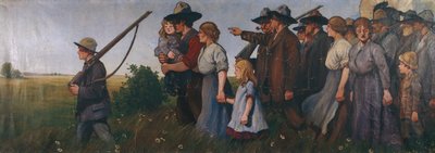 Indvandrer (maleri) af Benjamin Blessum