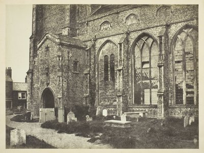Sydsiden af Cromers kirke af Benjamin Brecknell Turner