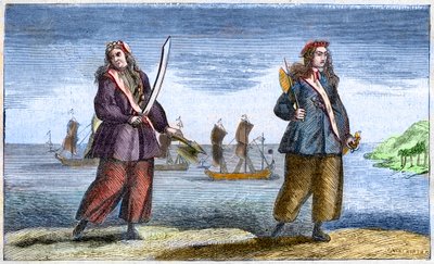 Anne Bonny og Mary Read af Benjamin Cole