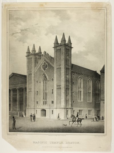 Frimurertemplet, Boston af Benjamin F. Nutting