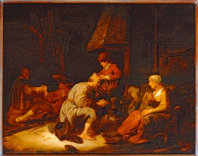 Betjening af forstørrelsesglasset. 1630 ... af Benjamin Gerritsz. Cuyp