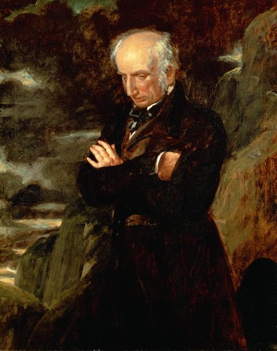 Portræt af William Wordsworth (1770-1850) 1842 af Benjamin Haydon
