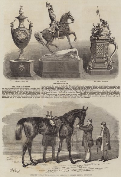 Ascot Race Plate af Benjamin Herring