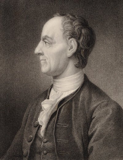 Portræt af matematikeren Leonhard Euler 1707-1783, 1850. af Benjamin Holl