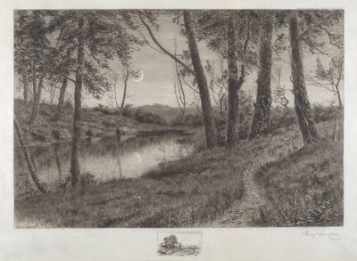 Nymånen af Benjamin Lander
