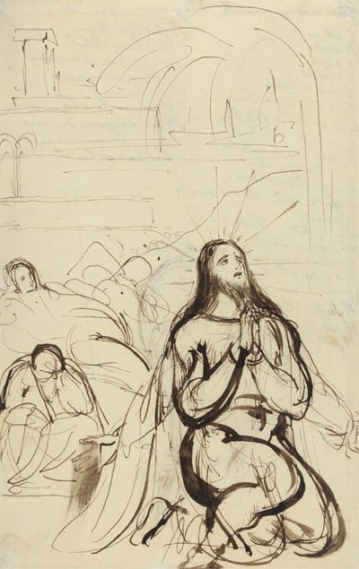 Studer for, Agony in the Garden af Benjamin Robert Haydon