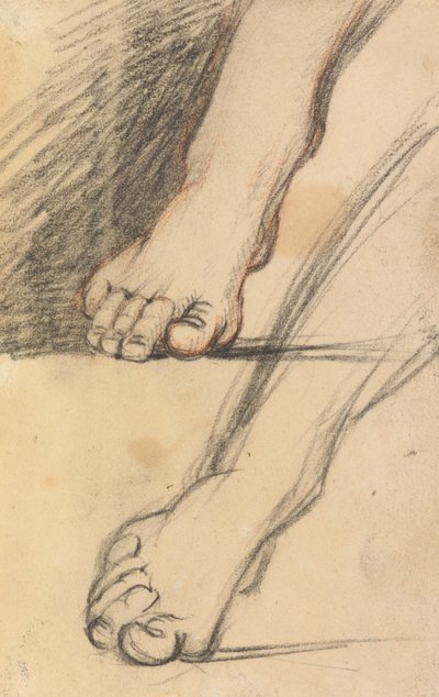 Studie af fødder af Benjamin Robert Haydon