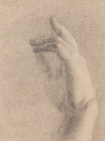 Studie af en hånd [recto] af Benjamin Robert Haydon