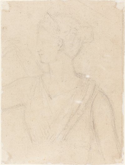 Studie af statuen af Diana i Vatikanet [verso] af Benjamin Robert Haydon