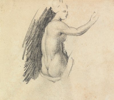 Studer bagsiden af en nøgen figur af Benjamin Robert Haydon