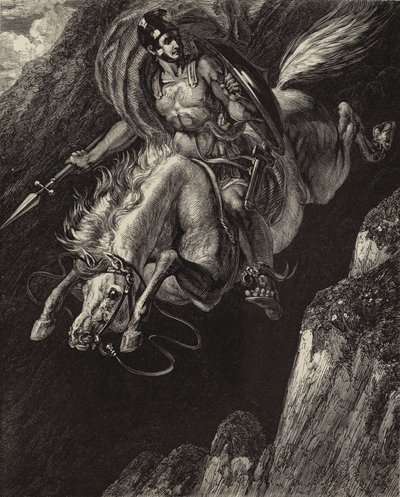 Marcus Curtius af Benjamin Robert after Haydon