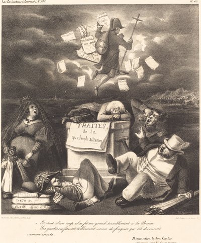 Don Carlos opstandelse... af Benjamin Roubaud
