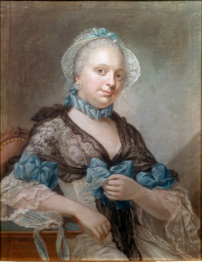 Portræt af en kvinde af Benjamin Samuel Bolomey
