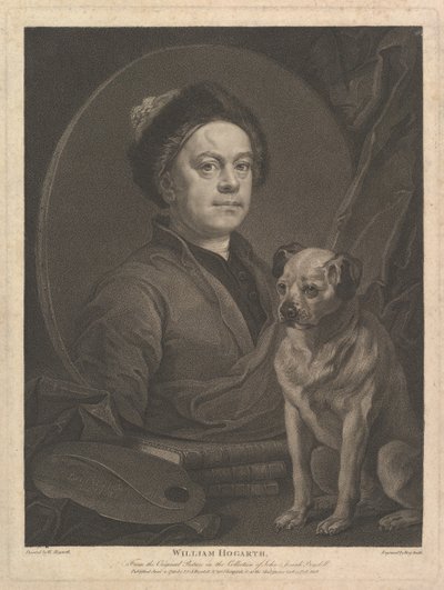 William Hogarth, 7. juni 1795. af Benjamin Smith