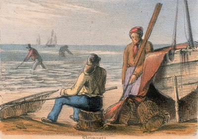 Shrimpers, c1845 af Benjamin Waterhouse Hawkins