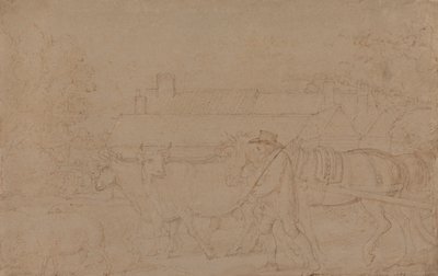 En gård nær Windsor af Benjamin West