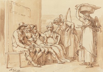 Karakterer i Londons gader af Benjamin West