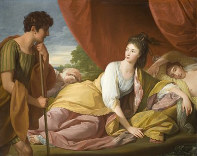 Cymon og Iphigenia af Benjamin West