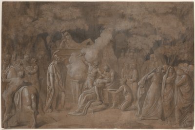 Iphigenias død (?) af Benjamin West