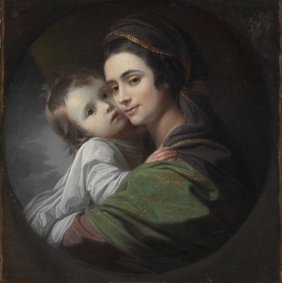 Elizabeth Shewell West og hendes søn, Raphael af Benjamin West
