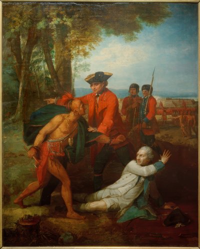 General Johnson redder officer af Benjamin West