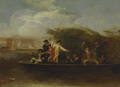Herrer Fiskeri af Benjamin West