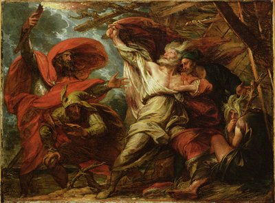 Kong Lear, ca. 1788 af Benjamin West