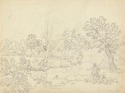 Landskab ved Henstead af Benjamin West