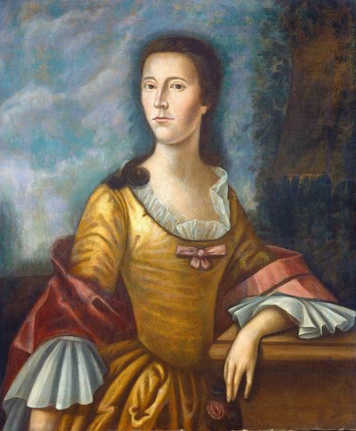 Mary Bethel Boude (fru Samuel Boude) af Benjamin West