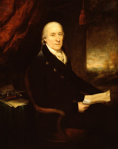 Portræt af en mand af Benjamin West