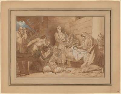 Hyrdernes tilbedelse af Benjamin West